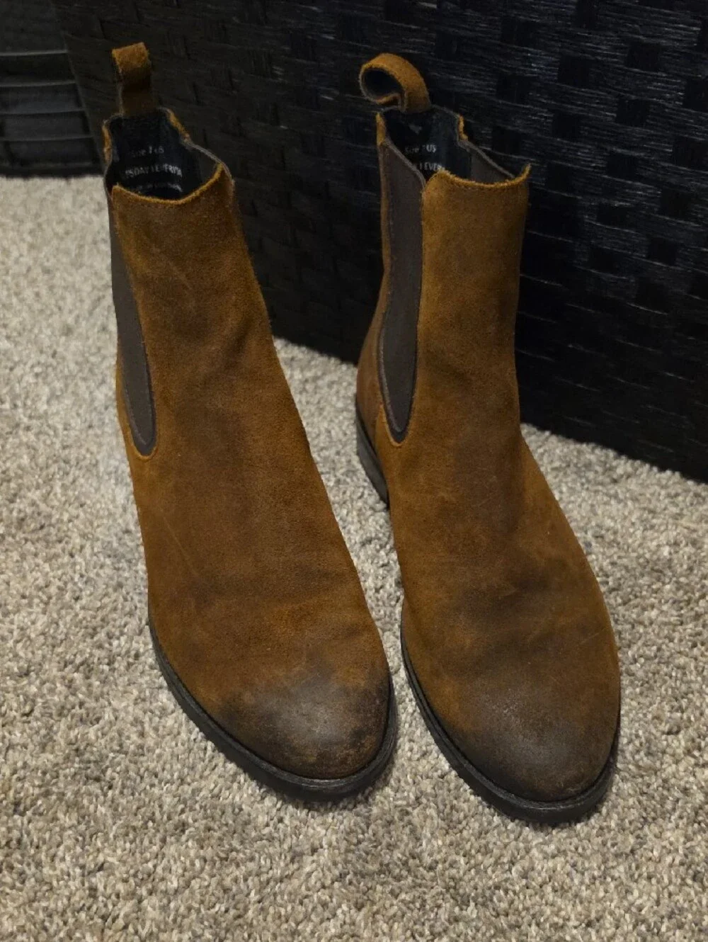 Thursday Brown Suede Chelsea Boots